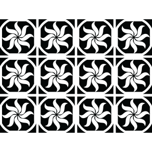 מדבקות אריחים | פסיפס צהוב