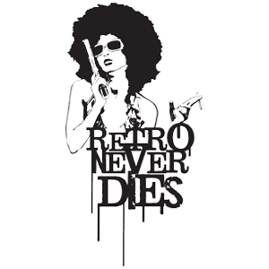 מדבקת קיר | רטרו לעולם לא מת