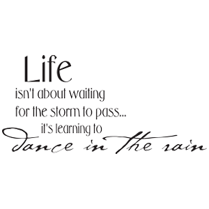 מדבקת קיר תחיה תאהב תצחק