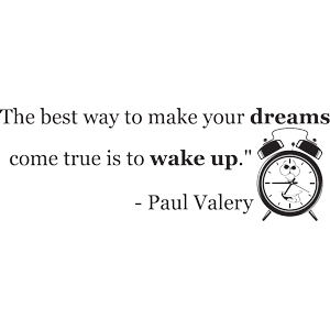 מדבקת הדרך הטובה ביותר להגשים חלומות