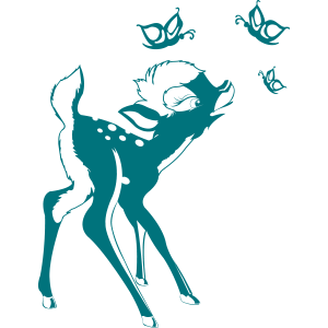 מדבקת קיר אתה יכול לגעת