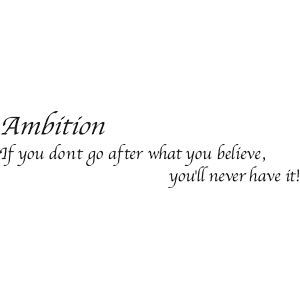 מדבקת קיר אם לא תלך אחר מה שאתה רוצה