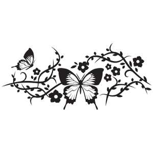 מדבקת קיר | ענפים וציפורים