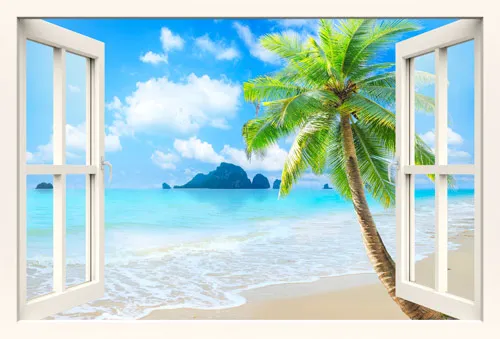 מדבקת חלון 3D | משחק ברצלונה נגד מדריד