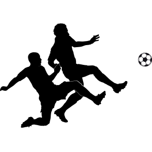 מדבקת קיר | כדורגלן