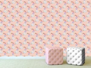 טפט חסידות מתעופפות | מדבקת טפט | טפט לחדרי תינוקות