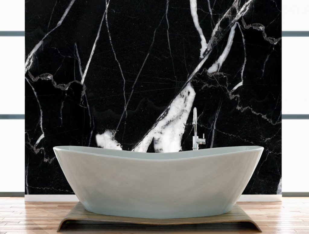 טפט מדבקה | שיש שחור