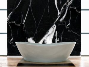 טפט מדבקה | שיש שחור