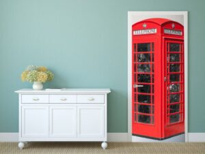 טפט מעוצב לדלת | טפט לדלת | תא טלפון