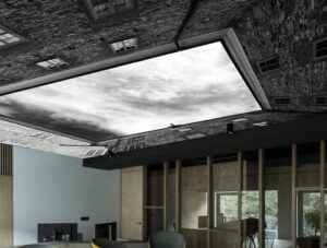 טפט לסלון | טפט לתקרה | שמיים סוערים