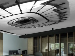 טפט לחדר ישיבות | טפט לתקרה | מדרגות לשמיים