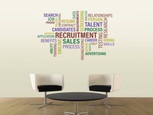 מדבקת קיר לחדר ישיבות | מדבקת קיר | מכירות