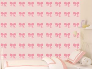 טפט לחדרי נוער | טפט מדבקה | פפיון פסטל