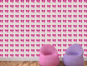 מדבקת קיר לחדרי ילדים | סט מדבקות קיר | פפיונים