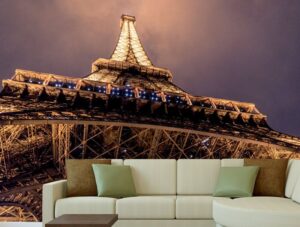 טפט מדבקה | מגדל אייפל מלמטה