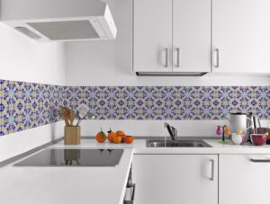 מדבקות קיר למטבח | מדבקות אריחים | צבעי הלילה