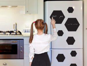 מדבקת קיר לבית | סט מדבקות קיר | מעוייני לוח גיר