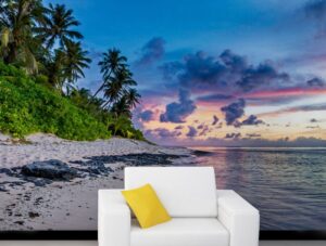 טפט מדבקה | שקיעה קסומה