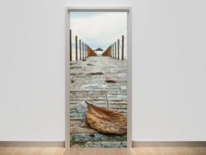 טפט מעוצב לדלת | טפט לדלת | שלכת