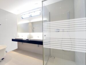 מדבקה לזכוכית | פסים דקים