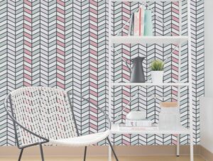 טפט מדבקה | זיגזג פסטל