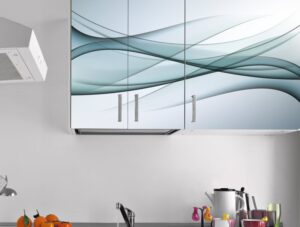 טפט לארונות מטבח | טפט רהיטים | גל ירוק