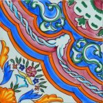 מדבקות אריחים לרצפה | סגנון ספרדי