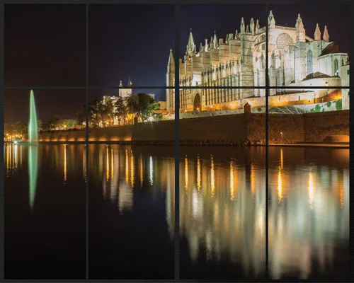 מדבקת קיר | חלון לונציה