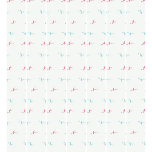 מדבקת קיר | בורדר רכבת צבעונית