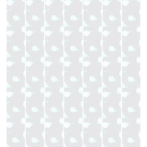 מדבקת קיר | בורדר רכבת צבעונית