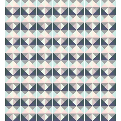 מדבקת קיר | בורדר גיאומטרי