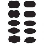 מדבקות לקישוט הבית | סט מדבקות | מדבקות גיר לצנצנות