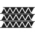 מדבקת קיר לחדרי ילדים | מדבקת קיר | דגלוני גיר