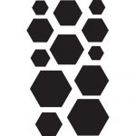 סט מדבקות קיר | מעוייני לוח גיר