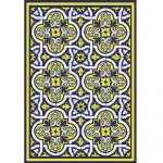 מדבקות רצפה | פסיפס צהוב