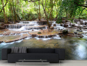 טפט מדבקה | מפלים ביער