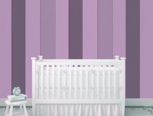 טפט לחדרי שינה | טפט מדבקה | פסים סגולים