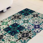 מדבקות קיר לאריחים | אריחים לרצפה | כחול וטורקיז