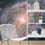 טפט מעוצב לחדרי נוער | מדבקת טפט | גלקסיה