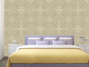 טפט לחדר שינה | טפט מדבקה | מסולסלים