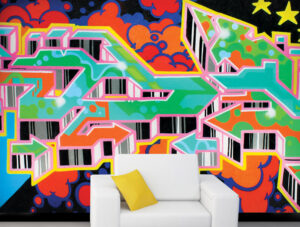 טפט | הועלה אלטפט מדבקה | גרפיטי חצים