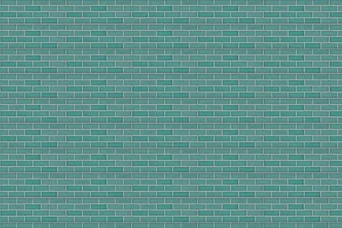 מדבקת טפט | בריקים טורקיז