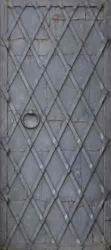 טפט לדלת | פלדה אפורה