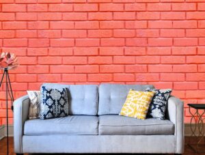 טפט קיר ורוד בוהק