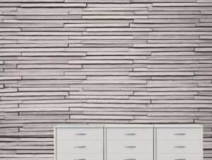 טפט קיר ביריקים דקים אפור בהיר