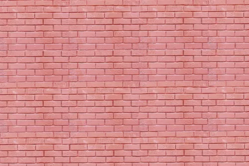 טפט בריקים ורוד אפרסק