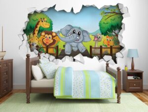 חור תלת מיימדי גן חיות