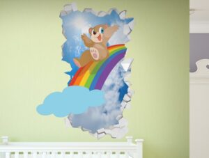 דובי על קשת בענן