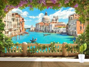 מרפסת עם נוף לנהר