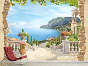 חור עם מרפסת תלת מיימדית